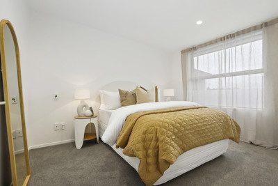 North-facing apartment